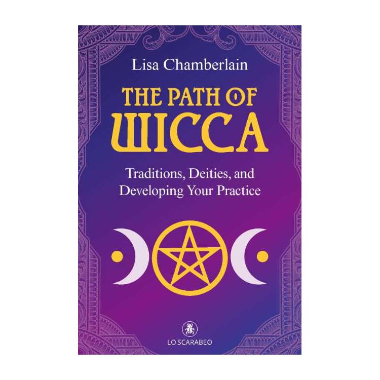 The Path of Wicca Book by Lisa Chamberlain Lo Scarabeo Lo Scarabeo