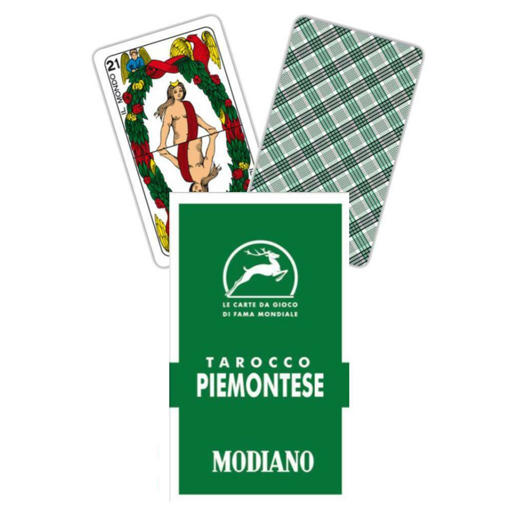 Modiano Tarocco Piemontese Tarot cards Modiano
