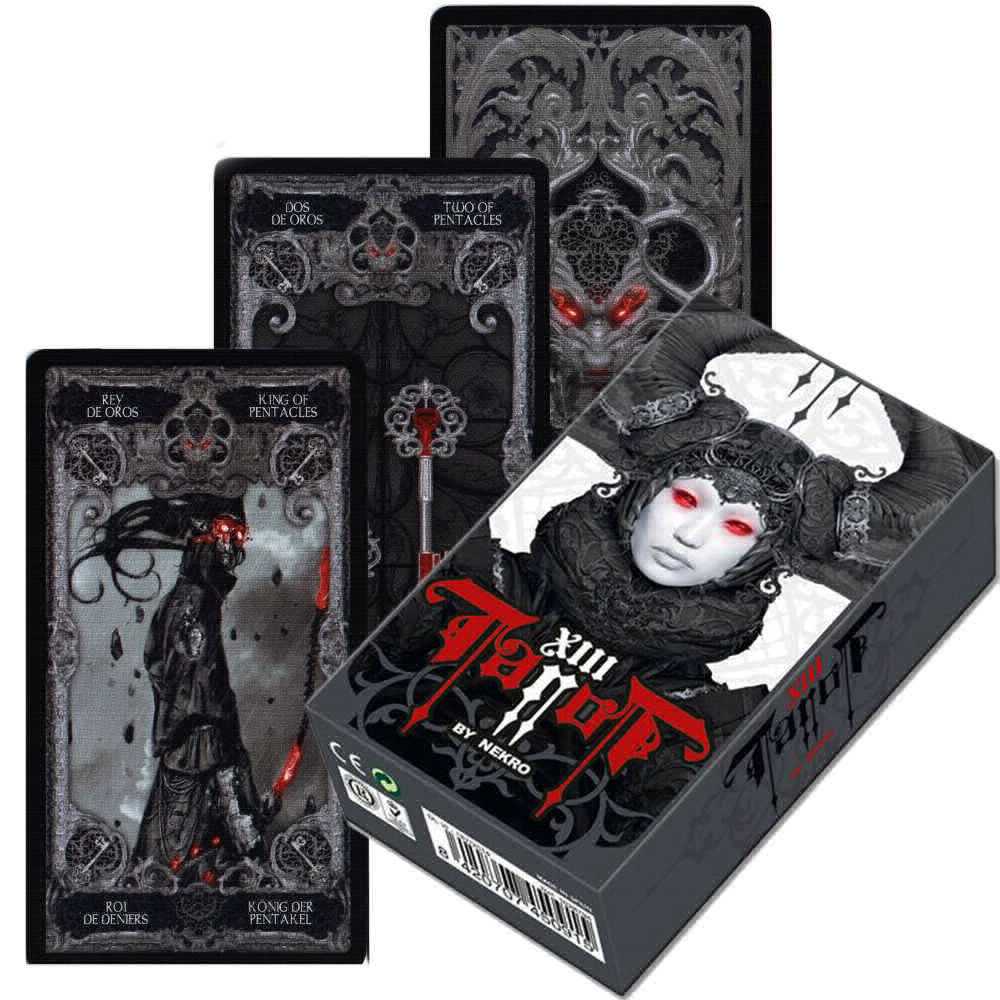 XIII Tarot by Nekro deck Fournier Fournier
