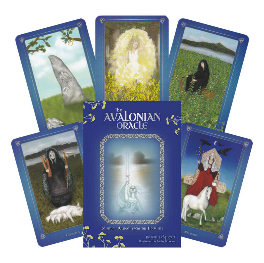 Avalonian Oracle cards Schiffer Publishing