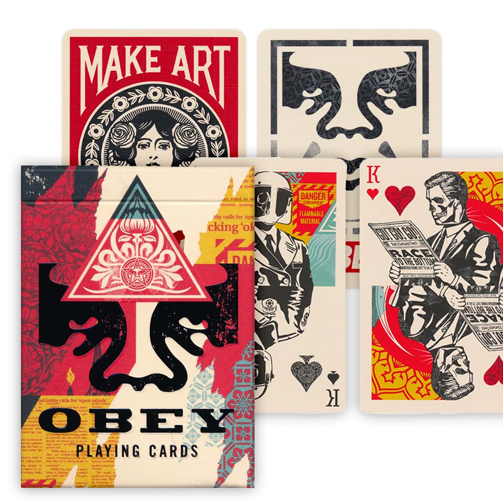 Obey Playing Cards Collage edition Theory11 Theory 11