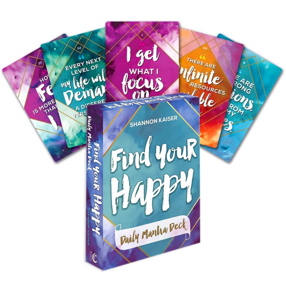 Find Your Happy Daily Mantra Cards Beyond Words Beyond Words
