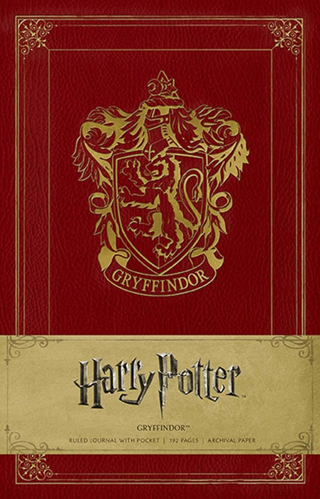 Harry Potter: Gryffindor Hardcover Ruled Journal Insight Editions Insight Editions