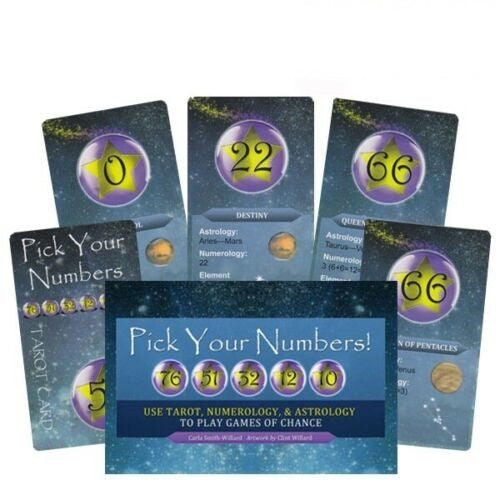 Pick Your Numbers Tarot Cards Schiffer Publishing Schiffer Publishing
