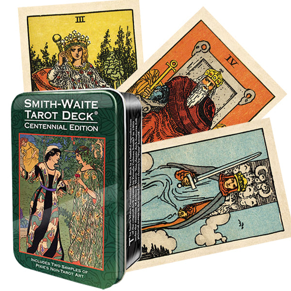 Tarot cards Smith-Waite Centennial in a Tin Box US Games Systems US Games Systems