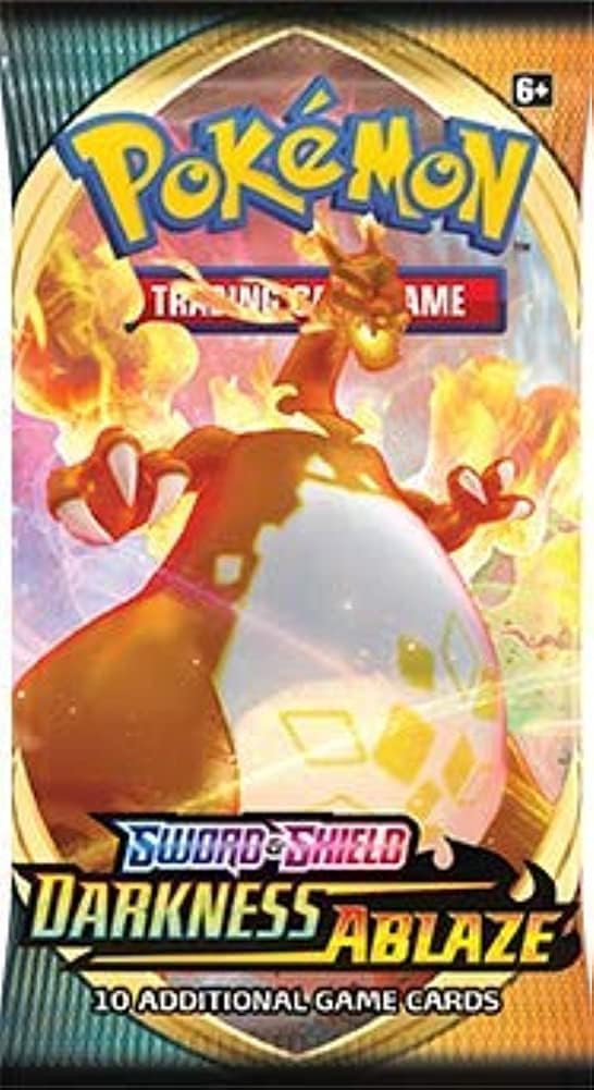 Pokemon Sword and Shield Darkness Ablaze Booster Pack (10) Pokémon