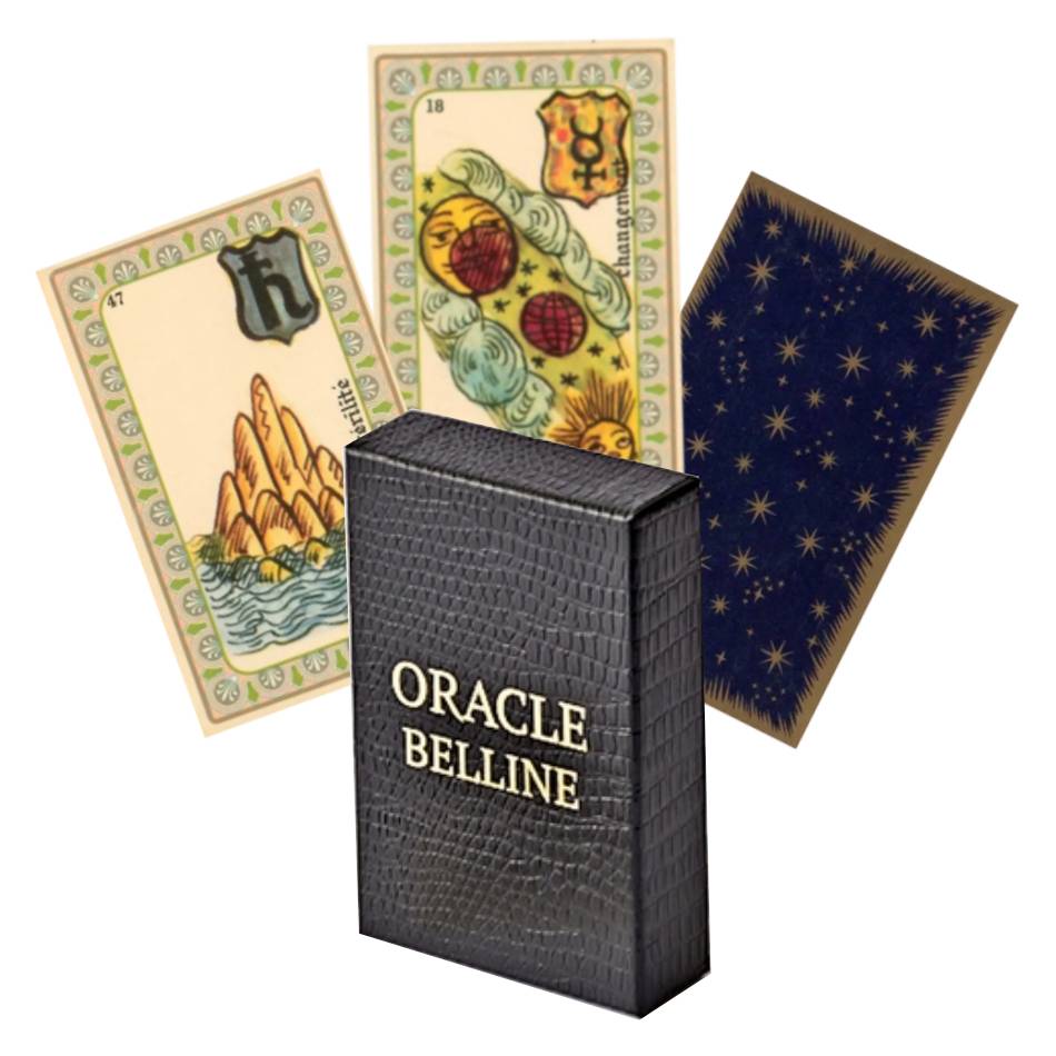 Oracle Belline Cards French edition Grimaud Cartomancie Cartamundi