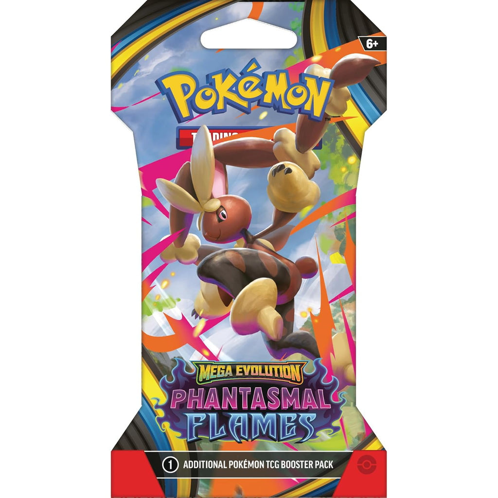 Pokemon Mega Evolution: Phantasmal Flames Sleeved Booster Pack Pokémon