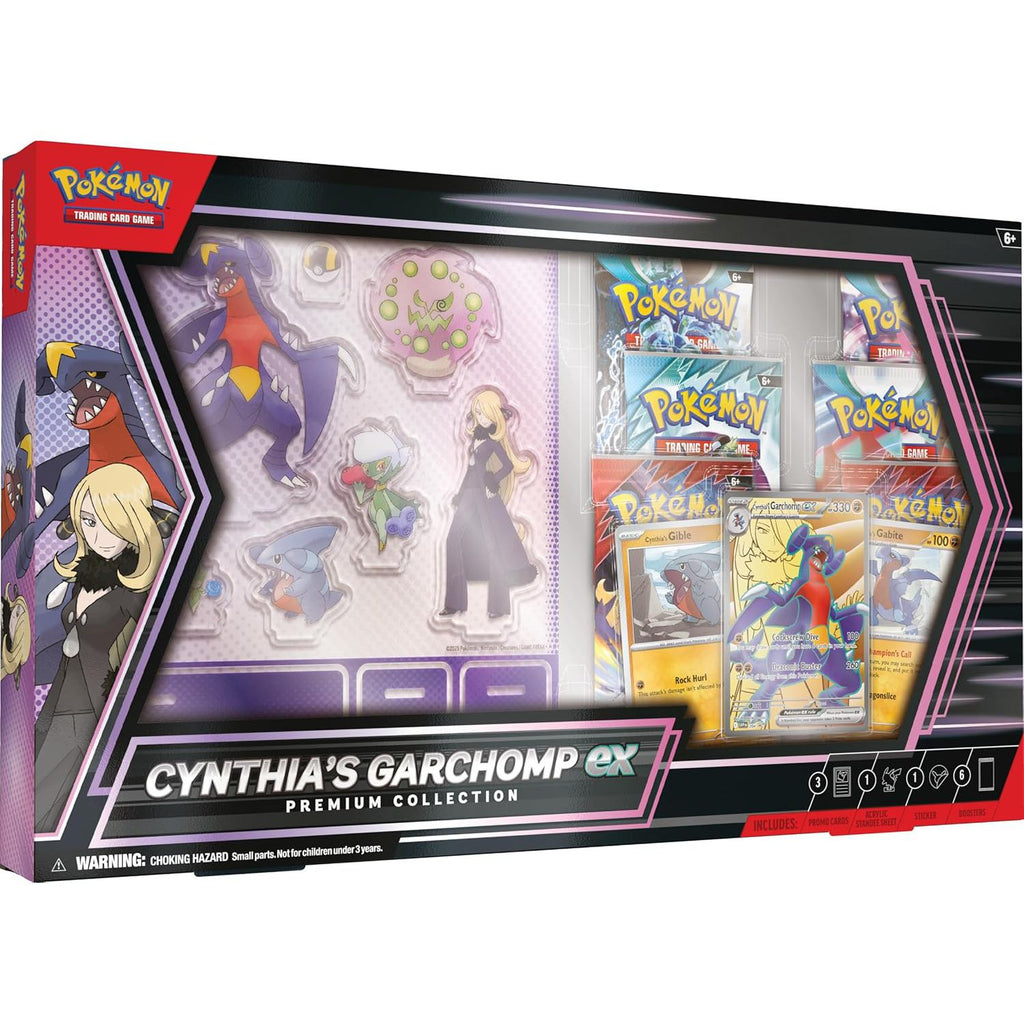 Pokemon TCG: Cynthia's Garchomp Ex Premium Collection Box Pokémon