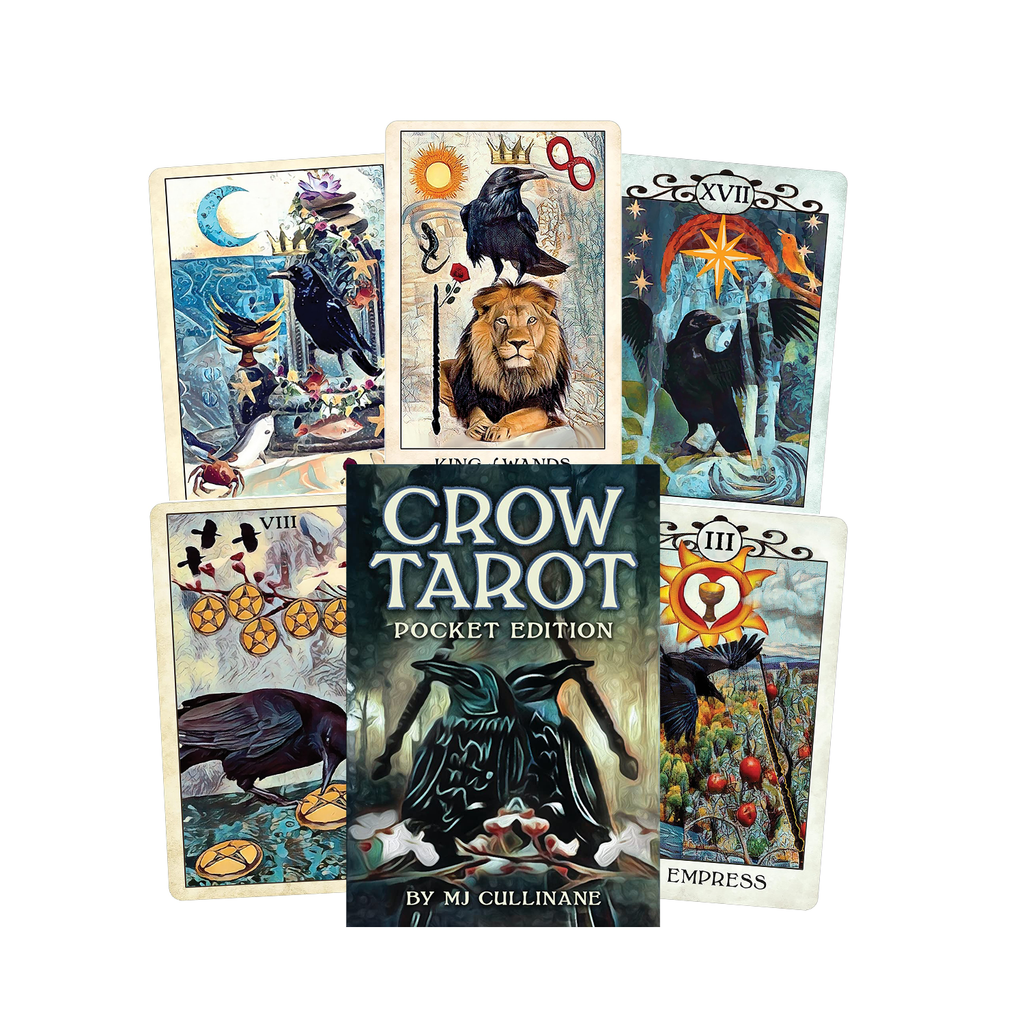 Crow Tarot pocket edition cards US Games Systems US Games Systems