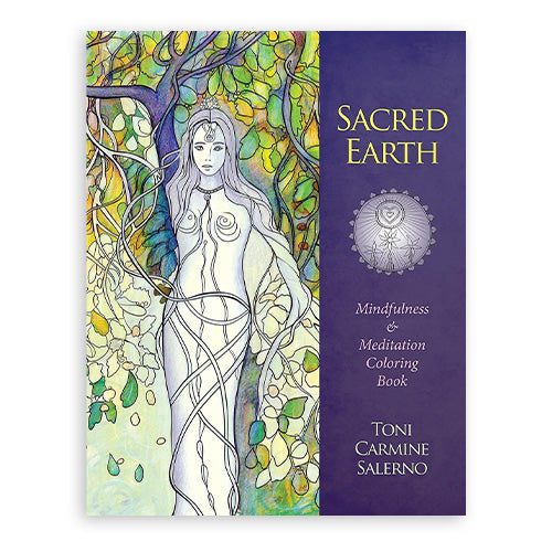 Sacred Earth Mindfulness & Meditation Coloring Book Blue Angel Blue Angel