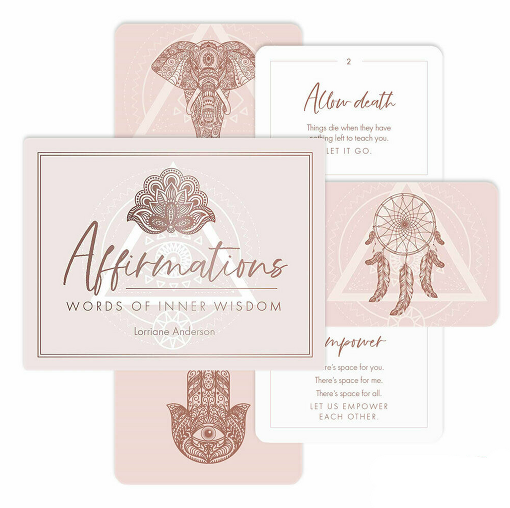 Affirmations Words Of Inner Wisdom Cards Rockpool Rockpool