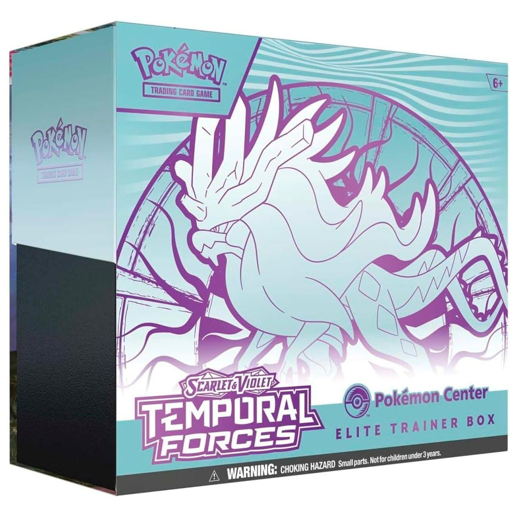 Pokemon Scarlet & Violet: Walking Wake Temporal Forces Pokemon Center Elite Trainer Box (ETB)(ENG) Pokémon