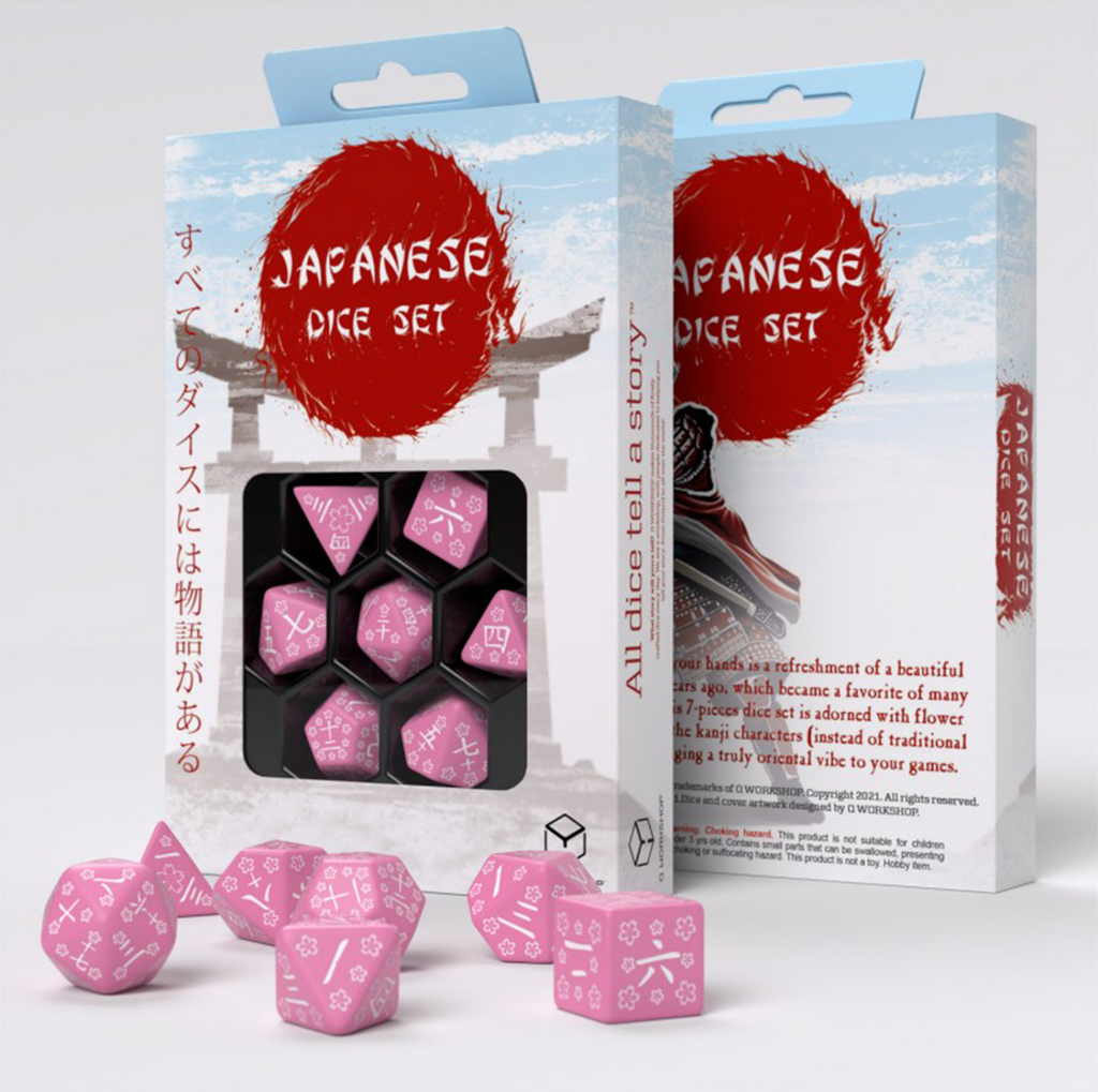 Japanese Sweet Spring Memory Dice Set Q-Workshop