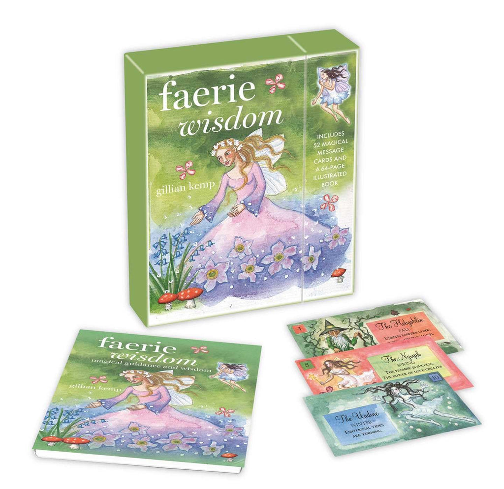 Faerie Wisdom Oracle cards Cico Books Blue Angel