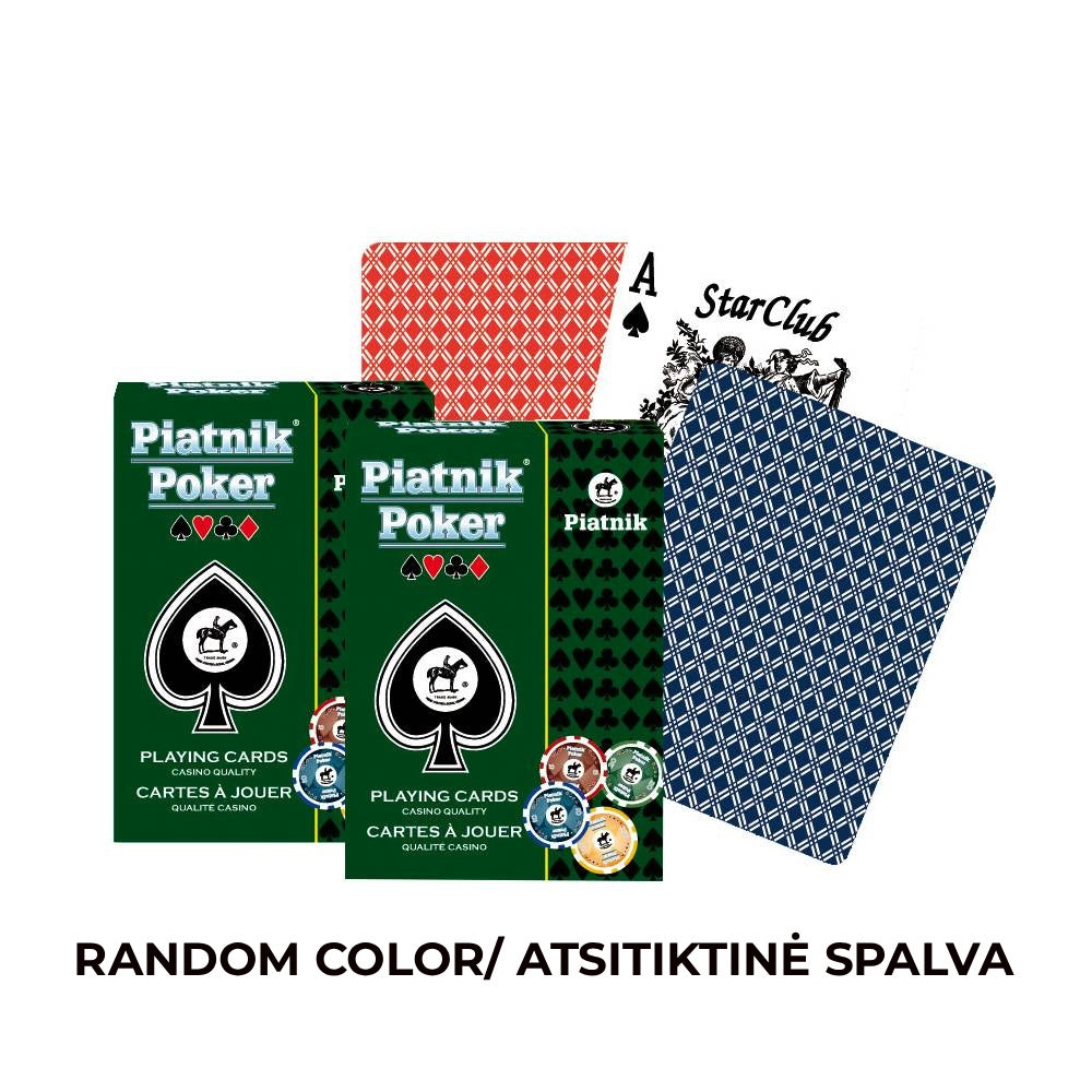 Piatnik Poker Cards Deck 1 pc. (red or blue)