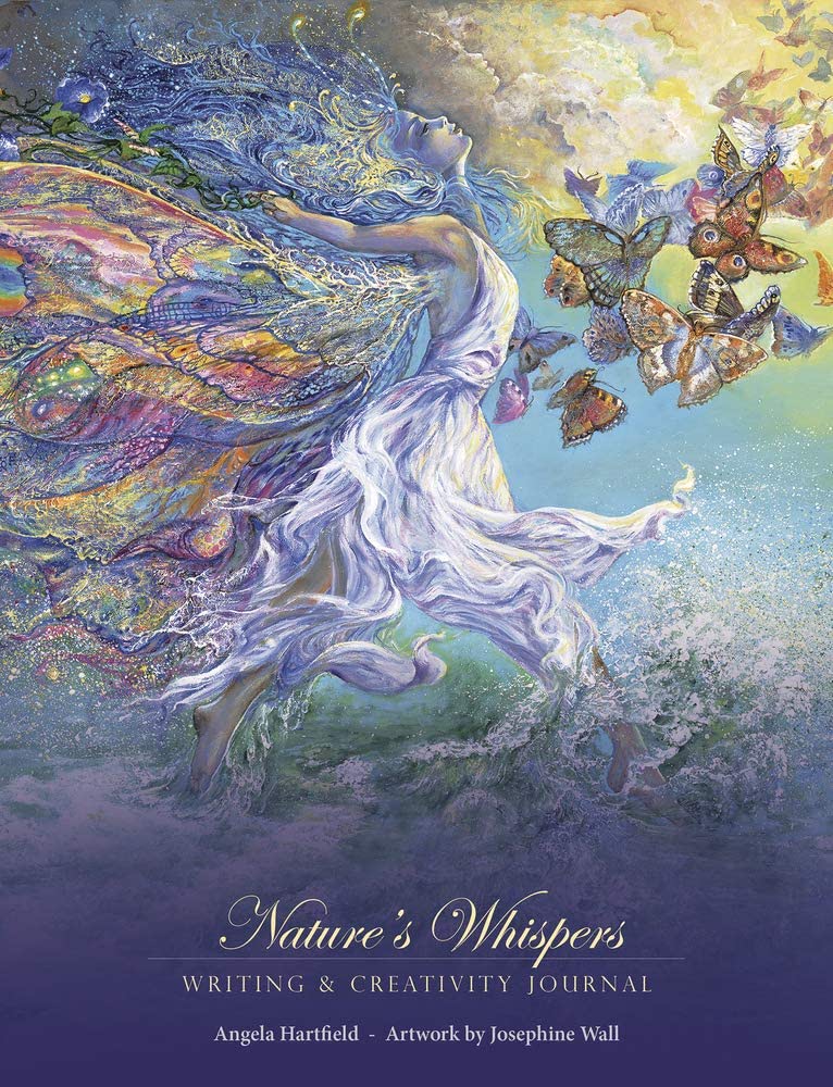 Natures Whispers writing and creativity Journal Blue Angel Blue Angel