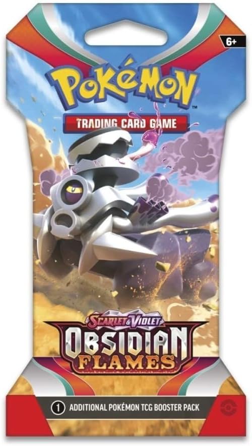 Pokemon Scarlet & Violet: Obsidian Flames Sleeved Booster Pack (10 Cards) (ENG) Pokémon