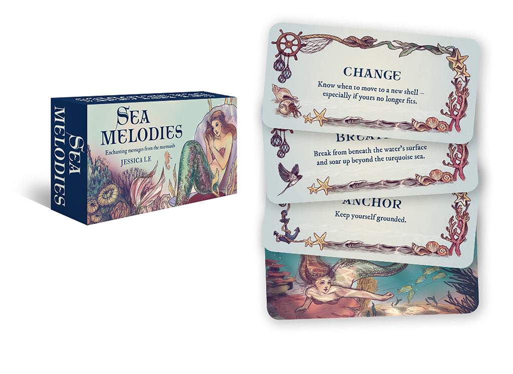 Inspirational Sea Melodies Cards Deck US Games Systems US Games Systems