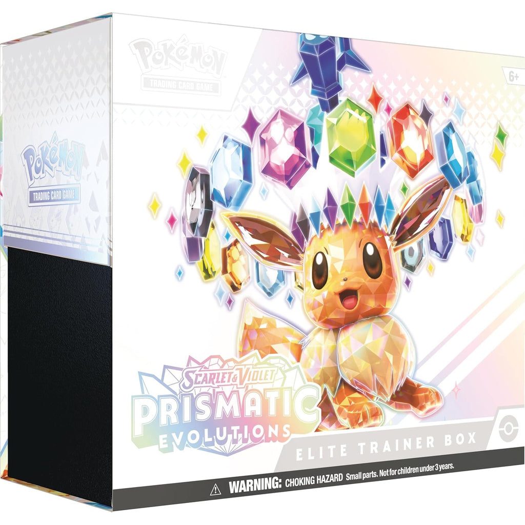 Pokemon Scarlet & Violet Prismatic Evolutions Elite Trainer Box (ETB) Pokémon