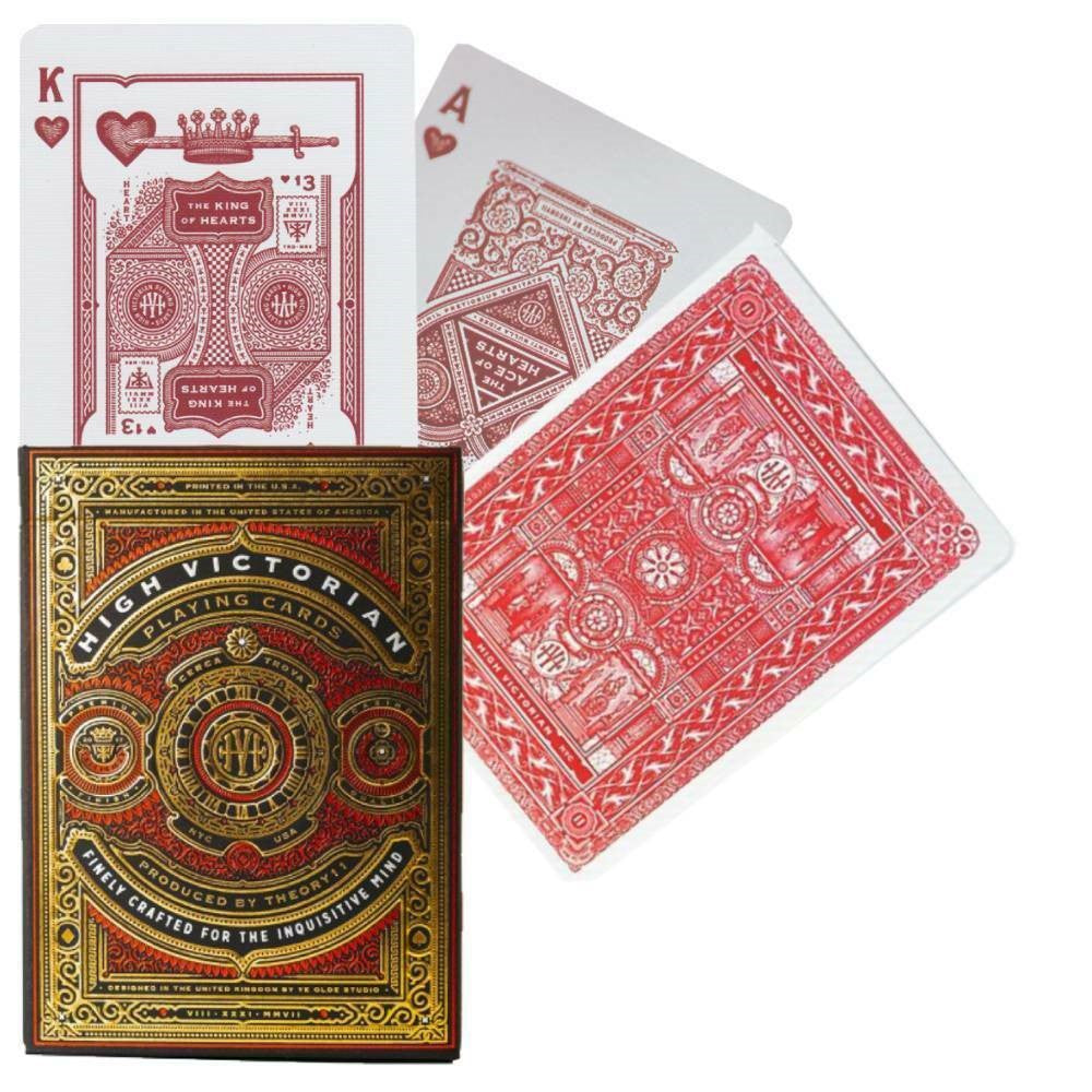 Theory11 High Victorian cards (Red) Theory 11