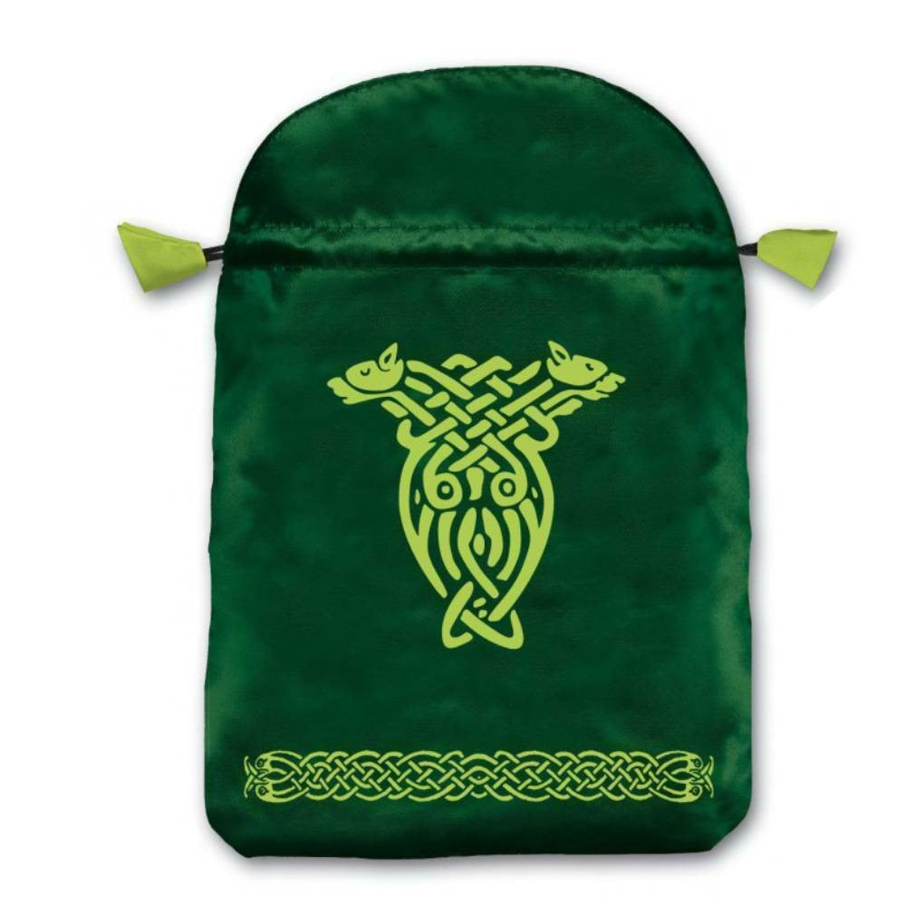 Celtic Satin Green Bag Cards Lo Scarabeo Lo Scarabeo