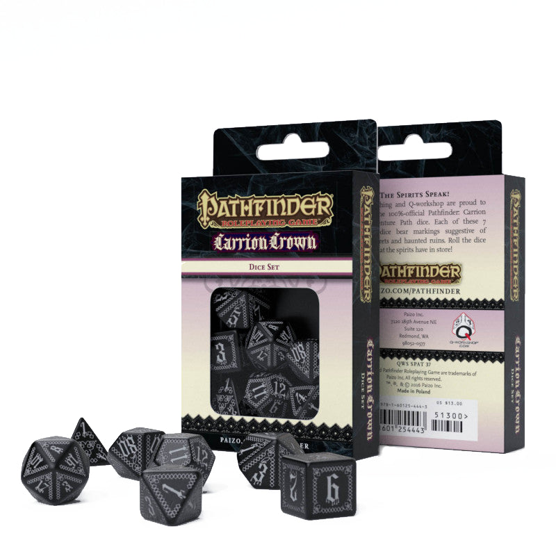 Pathfinder Carrion Crown RPG Dice Set Q-Workshop