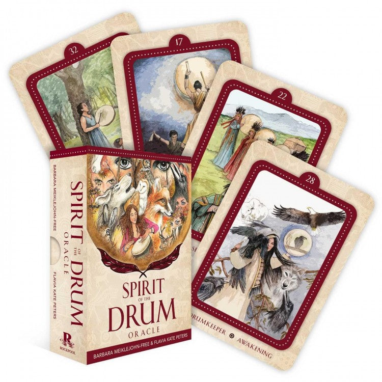 Spirit of the Drum Oracle Cards Deck Rockpool Rockpool