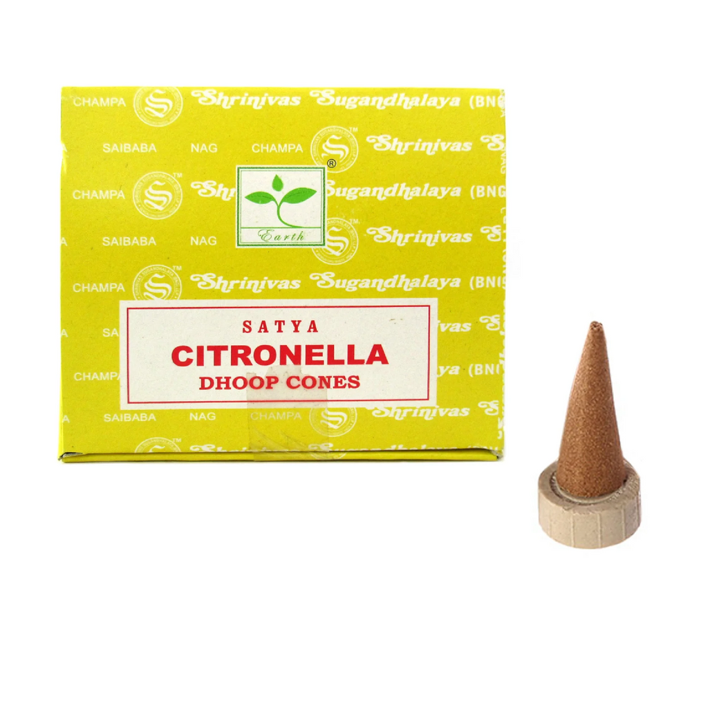 Citronella Dhoop Cones Satya Satya