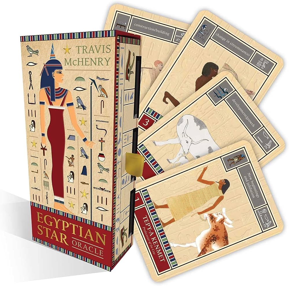 Egyptian Star Oracle cards Rockpool Publishing Rockpool
