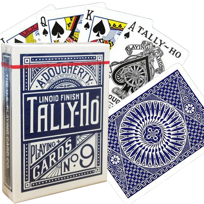 Bicycle Tally-Ho Circle cards (Blue) Bicycle