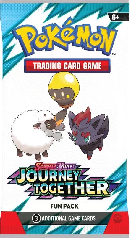 pokemon 3 card fun pack Pokemon Scarlet Violet: Journey Together Fun Pack (ENG) – CardsHouse