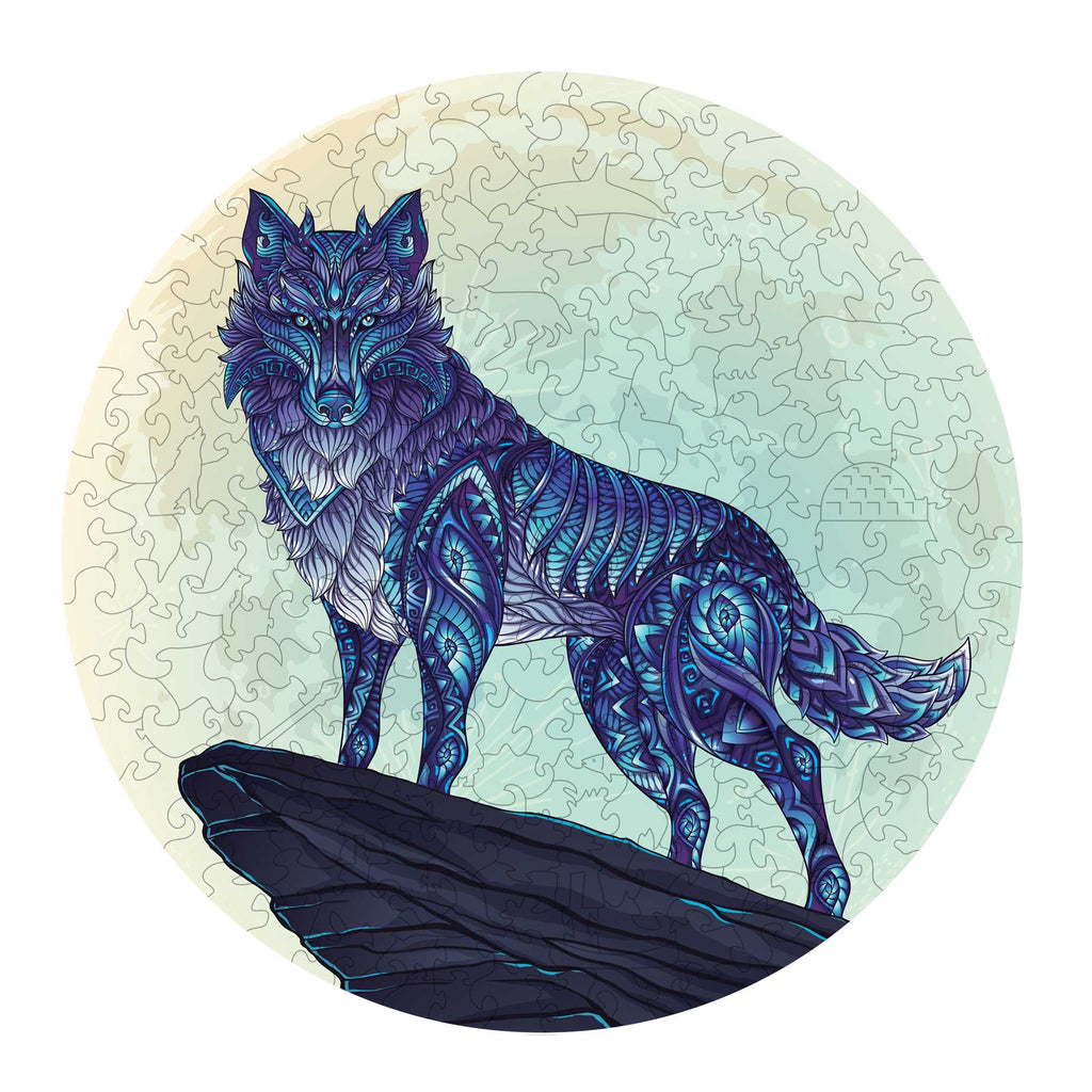 Amarok Wooden Puzzle M size 140 pieces Fantasy Puzzles Fantasy Puzzles