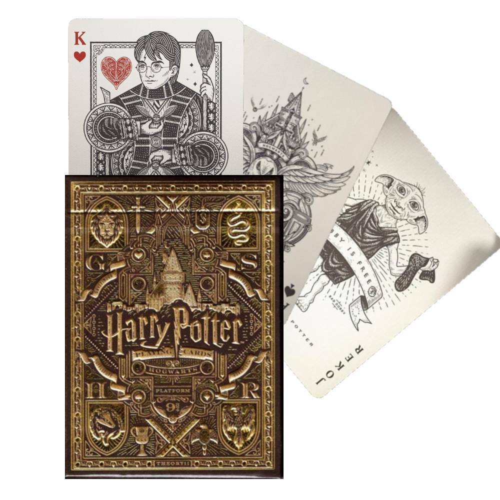 Harry Potter Hufflepuff Yellow Theory11 playing cards Theory 11