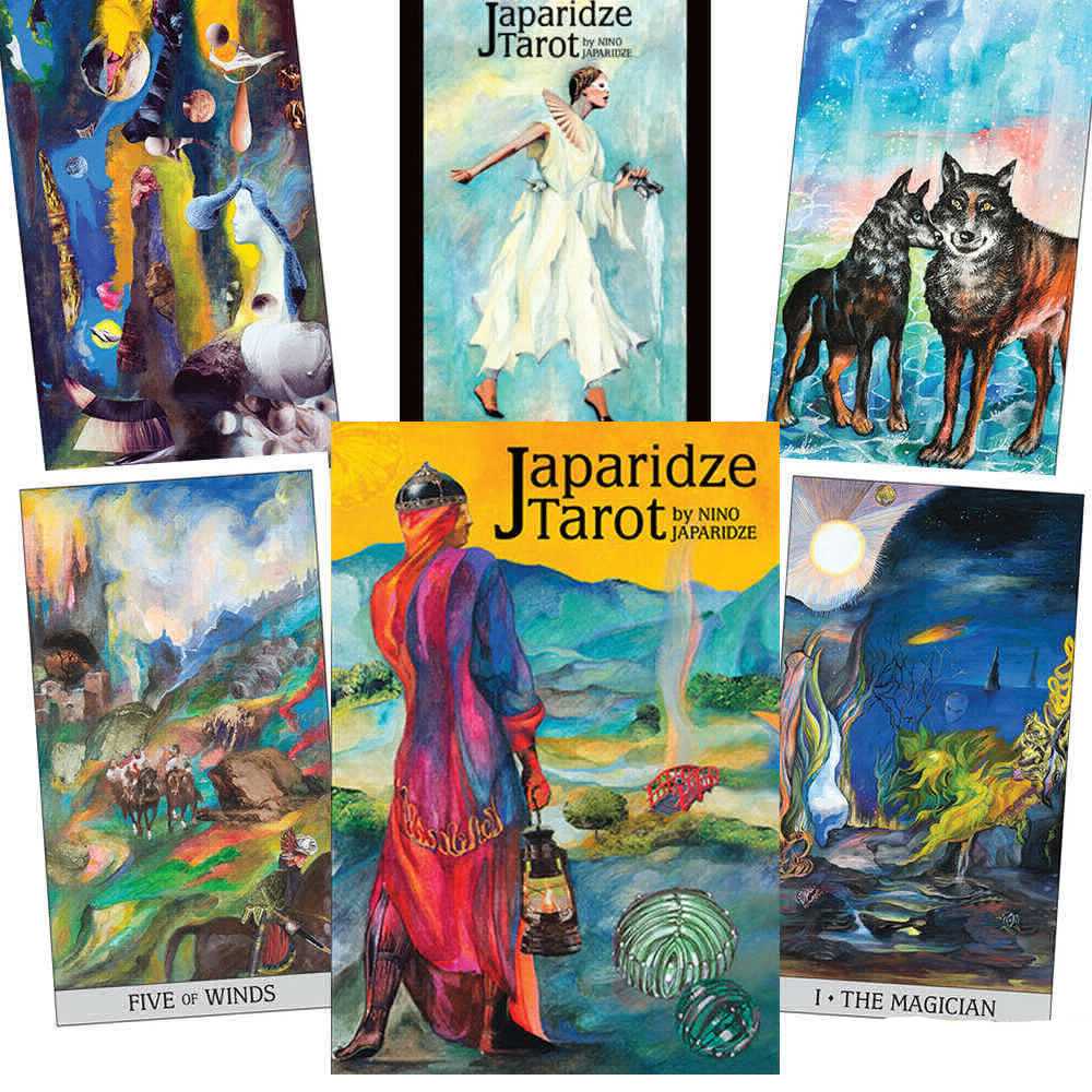 Japaridze tarot cards and book set US Games Systems US Games Systems