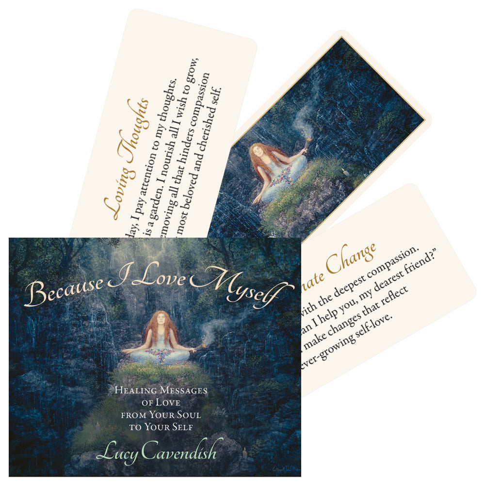 Because I Love Myself cards deck Blue Angel Blue Angel