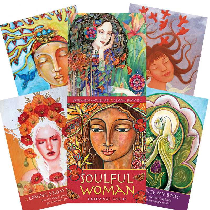 Soulful Woman Guidance Cards oracle kortos Blue Angel Blue Angel