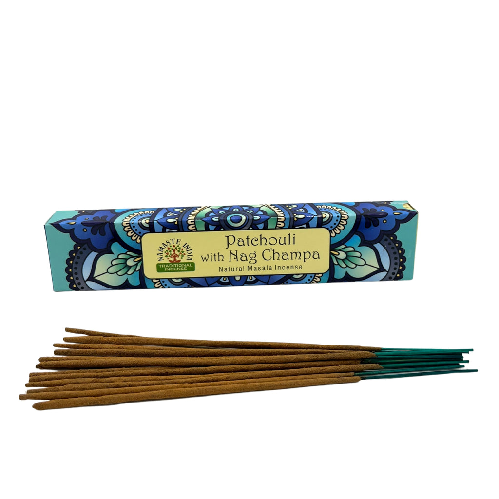 Namaste Mandala Masala Incense - Patchouli With Nag Champa Orkay Orkay