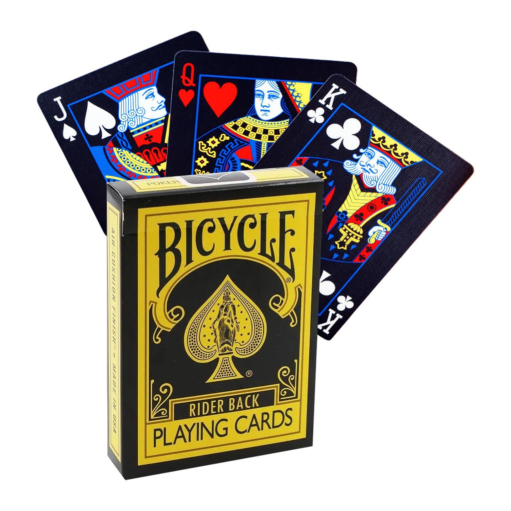 Bicycle Rider Back Reverse Cards Deck (Yellow & Black)