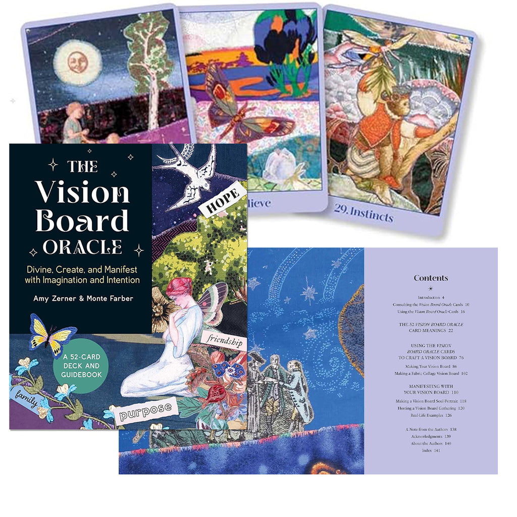 The Vision Board Oracle cards and Guidebook Insight Editions Insight Editions
