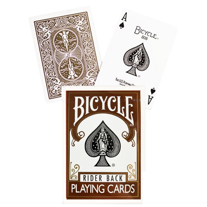 Bicycle Rider Back playing cards (Brown) Bicycle