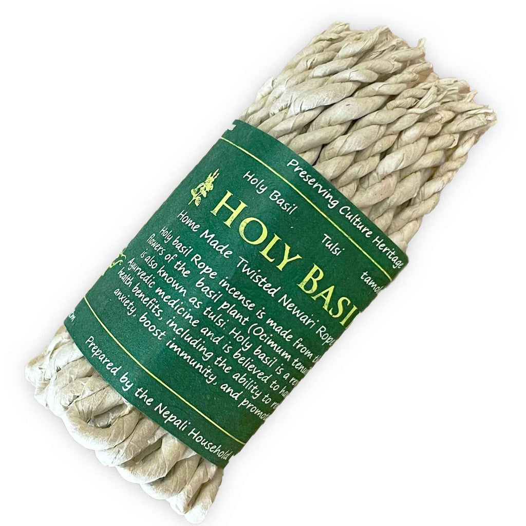 Pure Herbs Holy Basil Rope Incense Nepali Rope Nepali Rope