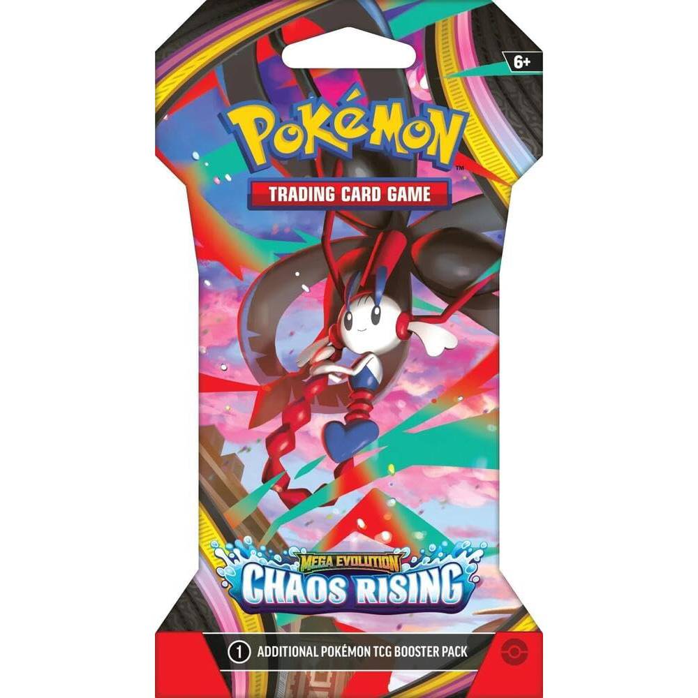 Pokemon Mega Evolution: Chaos Rising Sleeved Booster Pack Pokémon