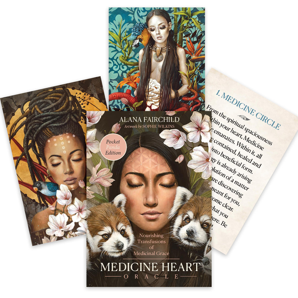Medicine Heart Oracle - Pocket Panda Edition cards Blue Angel Blue Angel