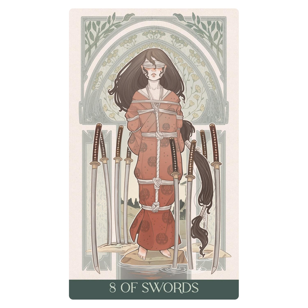 Japanese Art Nouveau Tarot (Premium) Cards Deck Lo Scarabeo