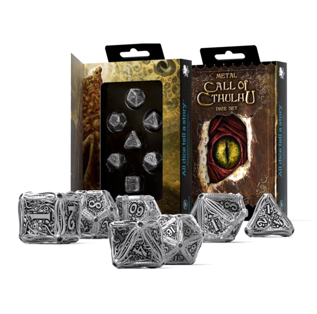 Metal Call Of Cthulhu Dice Set Q-Workshop