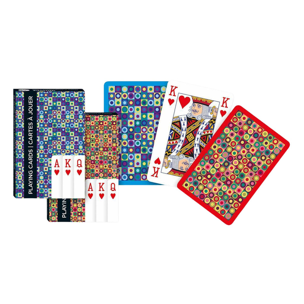 Piatnik Dots Bridge Card Decks 2 pcs. (red and blue) Piatnik