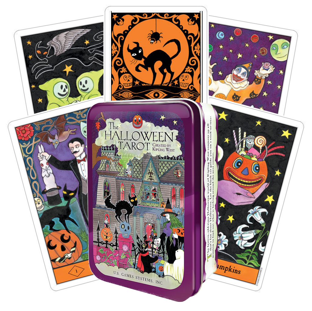 Tarot cards Halloween in a tin US Games Systems US Games Systems