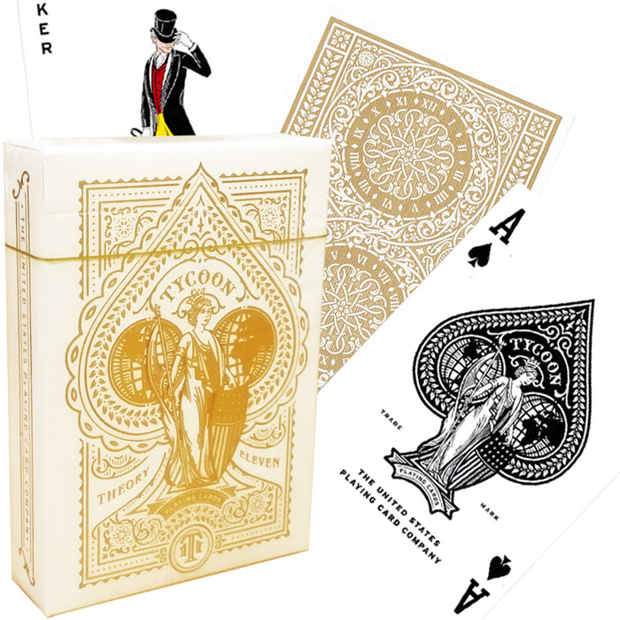 Theory11 Tycoon cards (White) Theory 11