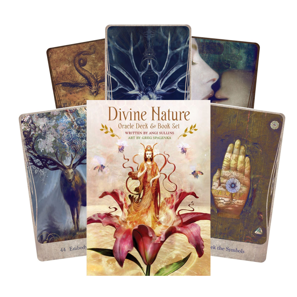 Divine Nature Oracle Cards and Book set US Games Systems US Games Systems
